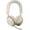 Bezdrátová sluchátka Jabra Evolve2 75 MS Stereo USB-A Beige